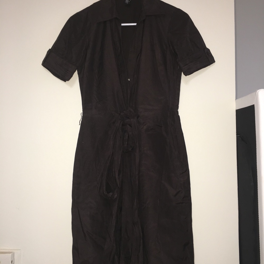 Laundry by Shelli Segal Brown Dress